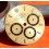 Rolex Rare Men's Zenith Daytona 16518, 16523 Gold Champagne Watch Dial Inverted 6 Cal 4030