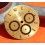 Rolex Rare Men's Zenith Daytona 16518, 16523 Gold Champagne Watch Dial Inverted 6 Cal 4030