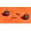 Jacob & Co Epic 2 E2B Poussoirs noirs x 2 Ø7mm caoutchouc montres homme