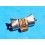 Rolex Vintage 70's Tutone, bitons endlink 13mm SSteel & Gold Ladies Jubilée Ends parts folded links ladies bracelet 6251D