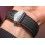 TAG Heuer Factory Monaco & Silverstone watches Black Calf Strap band Perforated bracelet 22mm ref FC6241