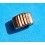 OMEGA VINTAGE WRIST WATCH SCREW CROWN GOLD PLATED Ø4mm