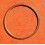 WATCH RARE DOMED BEZEL COPPER FINISH Ø35mm