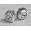 AUTHENTIQUES 2 x REMONTOIRS VISSES ACIER MONTRE TISSOT Ø7mm