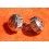AUTHENTIQUES 2 x REMONTOIRS VISSES ACIER MONTRE TISSOT Ø7mm
