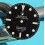 ROLEX GENUINE 5512 TRITIUM WATCH DIAL SUBMARINER STEVE MCQUEEN 4 LINES MAT FINISH CAL 1570, 1520, 1530, 1560