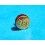 VINTAGE WRIST WATCH PART SCREW CROWN YELLOW GOLD 18KT Ø2.90mm 