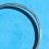 ROLEX 60's THUNDERBIRD turn O Graph 1625 Rare vintage watch part retaining ring glass