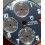 Tudor Genuine & Rare Chrono Time Tiger Prince Chronograph Steel 40mm Glossy Black Watch part Dial 79280