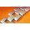 ROLEX 70's GENUINE WATCH PARTS BRACELET PARTS RIVETS EXTENDABLE TYPE USA CI
