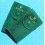 Rolex Lot of 2 Suede green velvet pouch traveler's service holder case watches Submariner, Gmt, Daytona, Explorer, Air King