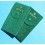 Rolex Lot of 2 Suede green velvet pouch traveler's service holder case watches Submariner, Gmt, Daytona, Explorer, Air King