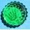 ?? ROLEX ACCESSOIRE GOODIE COLLECTOR PRESSE PAPIERS VERT COURONNE  SALVIATI COLLECTION 2006 ??