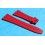 Audemars Piguet Royal Oak Montres Bracelet Caoutchouc Rouge 26/18mm