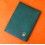 ROLEX Circa 1982-1983 Vintage Green Leather Business Card Wallet Calendar 1982, 1983, Translation booklet