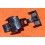 Jacob & Co Epic II E2B Authentique Double boucle déployante papillon noire bracelet caoutchouc, cuir montres hommes
