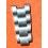 Rolex 93160 bracelet 20mm ssteel solids link parts Oyster bands Sea-Dweller triple six 16660, 16600 SD SEL end parts