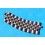 ROLEX 70's OVAL AMERICAN BRACELET GENTS JUBILEE PARTS LINKS SSTEEL for 20/19mm end piece GENUINE