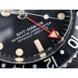 Rolex 60's rare N.O.S Tritium 24h Hand ALL RED, GMT MASTER vintages watches 1675 PCG Cal 1570, 1575