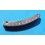 Rolex top cover folded deployant clasp 9315 Submariner 1680, 5513, 5512, Sea Dweller 1665 watch Band 20mm Bracelet Buckle
