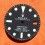 Vintage & Original OEM 1680 Rolex tritium factory Dial Submariner Date Exquisite Patina Cal 1570