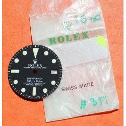 Vintage & Original NOS / OEM 1680 Rolex tritium factory Dial Submariner Date Exquisite Patina Cal 1570