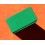 Vintage Rectangle Rolex Green Coffin Box for Ladies Oyster Perpetual Ref 6516