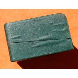 Vintage Rectangle Rolex Green Coffin Box for Ladies Oyster Perpetual Ref 6516