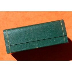 Vintage Rectangle Rolex Green Coffin Box for Ladies Oyster Perpetual Ref 6516