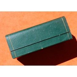 Vintage Rectangle Rolex Green Coffin Box for Ladies Oyster Perpetual Ref 6516