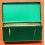 BOITE ÉCRIN RECTANGLE VERT ROLEX VINTAGE MONTRES oyster perpetual tous modèles