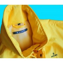 Authentique Rolex Ciré marin jaune, parka, vareuse,veste de quart,veste imperméable voile,vêtement bateau taille XL Rolex Cup