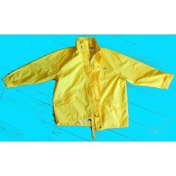 Authentique Rolex Ciré marin jaune, parka, vareuse,veste de quart,veste imperméable voile,vêtement bateau taille XL Rolex Cup