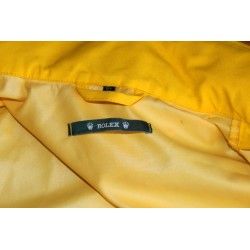 Authentique Rolex Ciré marin jaune, parka, vareuse,veste de quart,veste imperméable voile,vêtement bateau taille XL Rolex Cup