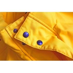 Authentique Rolex Ciré marin jaune, parka, vareuse,veste de quart,veste imperméable voile,vêtement bateau taille XL Rolex Cup