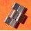 RARE FOLDED WATCH BRACELET BIPOLISHED LINK SSTEEL 18mm LARGE