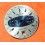 BREITLING GENEVE 1969 SILVER & BLUE WATCH DIAL CHRONO-MATIC Ref 2111 VINTAGE CAL 11