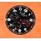 Blancpain Leman Flyback Chronograph Cadran montres couleur noir chiffres arabes Cal F185