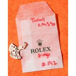 Tudor Fleurier 60's Rare spare 390 watch movement part automatic bridge 17 rubies Caliber Swiss Made