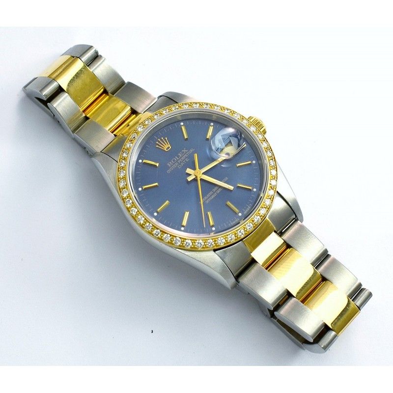 Rolex Pristine Yellow gold 18Kt ssteel 19mm Oyster tutone Watch