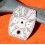 Franck Muller Conquistador Chronograph RARE & AUTHENTIQUE CADRAN ref 8005CCO AUTOMATIQUE COULEUR ARGENT