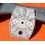 Franck Muller Conquistador Chronograph RARE & AUTHENTIQUE CADRAN ref 8005CCO AUTOMATIQUE COULEUR ARGENT