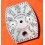 Franck Muller Conquistador Chronograph RARE & AUTHENTIQUE CADRAN ref 8005CCO AUTOMATIQUE COULEUR ARGENT