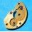 ETA UNITAS Mint 6497-2 Barrel Bridge watch part SWISS MADE Panerai Watch PAM 111 for sale