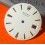 ROLEX Original 60's OYSTERDATE Silver watch dial Ø27mm arrow head markers 6694, 6482 Manual Winding