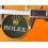 ROLEX LOGO ECUSSON BADGE JACKET CLOTHES VINTAGE WHITE GREEN GOLD UNUSED PATCH 8cm DIAMETER