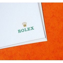 ROLEX BLOC NOTE CUIR