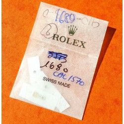 ROLEX N.O.S CREAMY YELLOW ORIGINAL 1680 TRITIUM HANDS SET WATCH SUBMARINER DATE MERCEDES Cal 1570, 1560