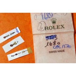 ROLEX RARE NOS AIGUILLES TRITIUM 1680 MONTRES SUBMARINER DATE COULEUR CRÈME JAUNE CAL 1570