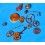 Lot Of Watch spares, what part, watch accessories, axle, wheels, screws, balance, watch bits for sale